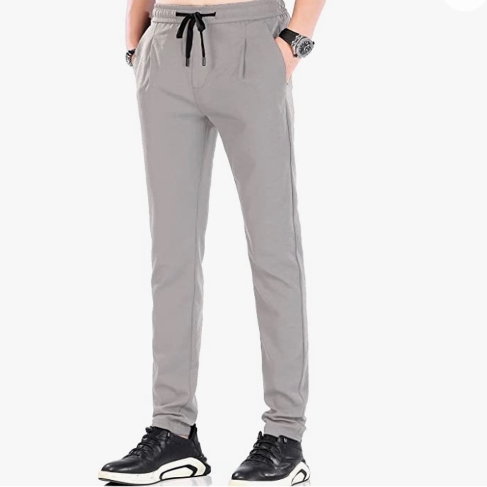 Mens lightweight seersucker pants